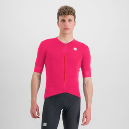 SPORTFUL Cycling short sleeve jersey - MONOCROM - pink