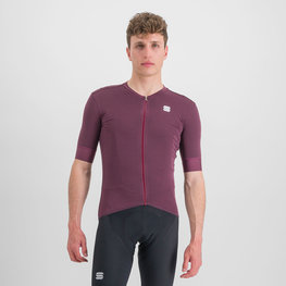 SPORTFUL Cycling short sleeve jersey - MONOCROM - purple
