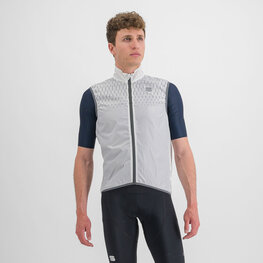 SPORTFUL Cycling gilet - REFLEX - white