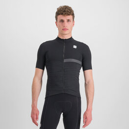 SPORTFUL Cycling short sleeve jersey - GIARA - black