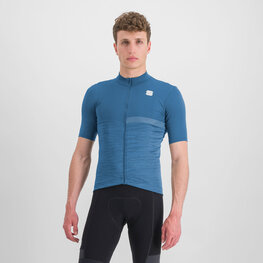 SPORTFUL Cycling short sleeve jersey - GIARA - blue