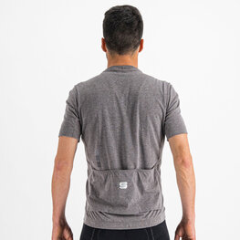 SPORTFUL Cycling short sleeve t-shirt - GIARA - brown