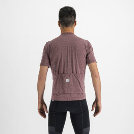 SPORTFUL Cycling short sleeve t-shirt - GIARA - purple