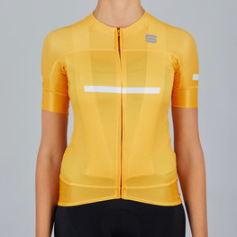 SPORTFUL Cycling short sleeve jersey - EVO - yellow