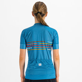 SPORTFUL Cycling short sleeve jersey - VELODROME - blue