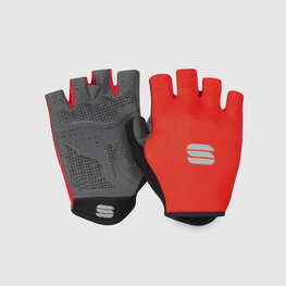 SPORTFUL Cycling fingerless gloves - RACE - red