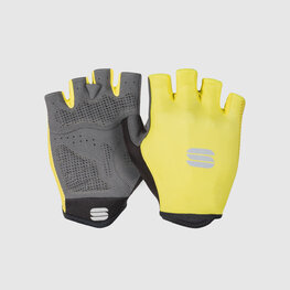 SPORTFUL Cycling fingerless gloves - RACE - yellow