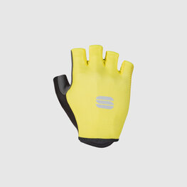 SPORTFUL Cycling fingerless gloves - RACE - yellow