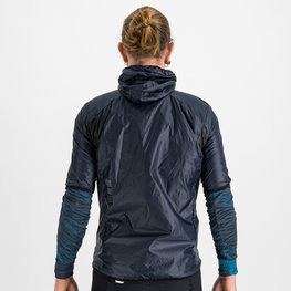SPORTFUL Cycling thermal jacket - SUPERGIARA - blue