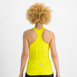 SPORTFUL Cycling tank top - FLARE - yellow