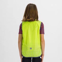 SPORTFUL Cycling gilet - KID REFLEX - yellow