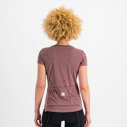 SPORTFUL Cycling short sleeve t-shirt - GIARA - purple