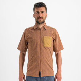 SPORTFUL shirt - INDIGO - brown