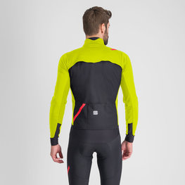 SPORTFUL Cycling windproof jacket - FIANDRE MEDIUM - yellow