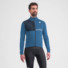 SPORTFUL Cycling thermal jacket - GIARA SOFTSHELL - blue
