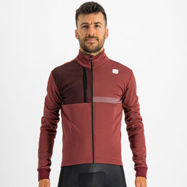 SPORTFUL Cycling thermal jacket - GIARA SOFTSHELL - brown