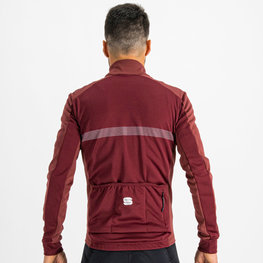 SPORTFUL Cycling thermal jacket - GIARA SOFTSHELL - brown