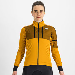 SPORTFUL Cycling thermal jacket - SUPERGIARA - yellow
