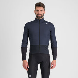 SPORTFUL Cycling thermal jacket - TOTAL COMFORT - blue