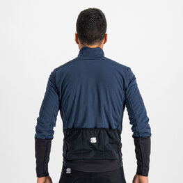 SPORTFUL Cycling thermal jacket - TOTAL COMFORT - blue