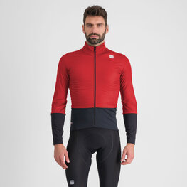 SPORTFUL Cycling thermal jacket - TOTAL COMFORT - red