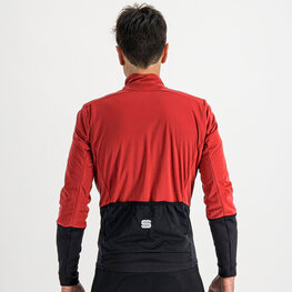 SPORTFUL Cycling thermal jacket - TOTAL COMFORT - red