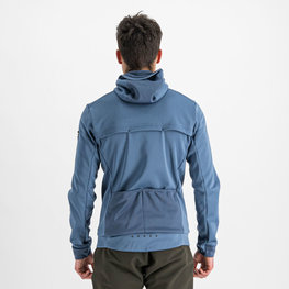SPORTFUL Cycling windproof jacket - METRO SOFTSHELL - blue