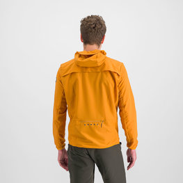 SPORTFUL Cycling windproof jacket - yellow
