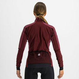 SPORTFUL Cycling thermal jacket - BODYFIT PRO - bordeaux