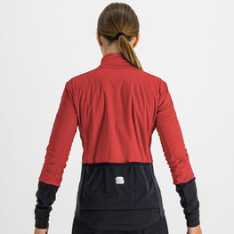 SPORTFUL Cycling windproof jacket - TOTAL COMFORT - red