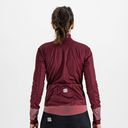 SPORTFUL Cycling thermal jacket - SUPER - bordeaux