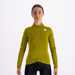 SPORTFUL Cycling winter long sleeve jersey - MONOCROM THERMAL - yellow