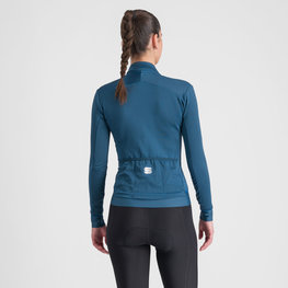 SPORTFUL Cycling winter long sleeve jersey - MONOCROM THERMAL - blue