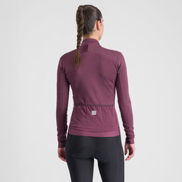 SPORTFUL Cycling winter long sleeve jersey - MONOCROM THERMAL - purple