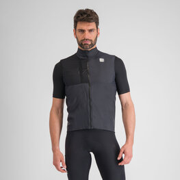 SPORTFUL Cycling gilet - SUPERGIARA LAYER - black