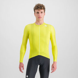 SPORTFUL Cycling short sleeve jersey - MATCHY - yellow