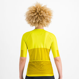 SPORTFUL Cycling short sleeve jersey - PRO - yellow
