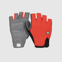 SPORTFUL Cycling fingerless gloves - MATCHY - red
