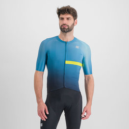 SPORTFUL Cycling short sleeve jersey - BOMBER - blue
