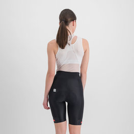 SPORTFUL Cycling shorts without bib - NEO - black/red