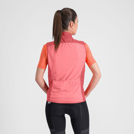 SPORTFUL Cycling gilet - SUPERGIARA LAYER - pink