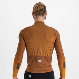SPORTFUL Cycling short sleeve jersey - BODYFIT PRO - brown