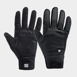 SPORTFUL Cycling long-finger gloves - KID ESSENTIAL - black