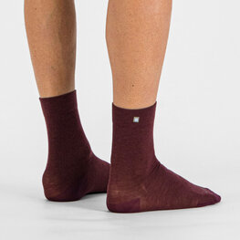 SPORTFUL Cyclingclassic socks - MATCHY WOOL W - red
