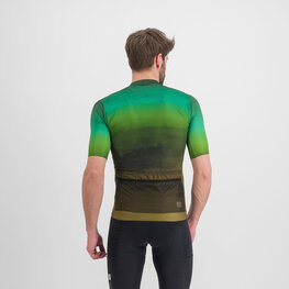 SPORTFUL Cycling short sleeve jersey - FLOW SUPERGIARA - green