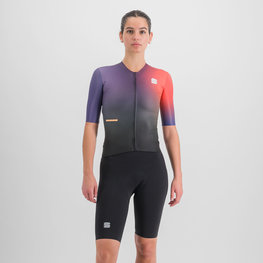 SPORTFUL Cycling skinsuit - BOMBER - purple/black