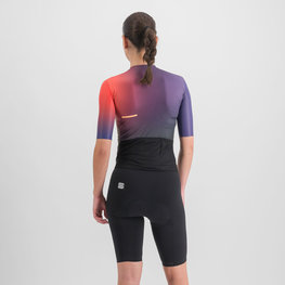SPORTFUL Cycling skinsuit - BOMBER - purple/black