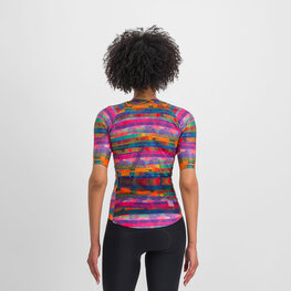 SPORTFUL Cycling short sleeve jersey - GLITCH BOMBER - multicolour