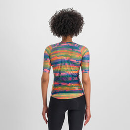 SPORTFUL Cycling short sleeve jersey - GLITCH BOMBER - multicolour