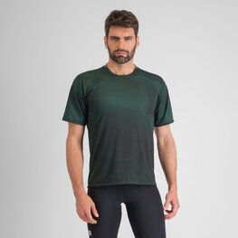 SPORTFUL Cycling short sleeve jersey - FLOW GIARA - green